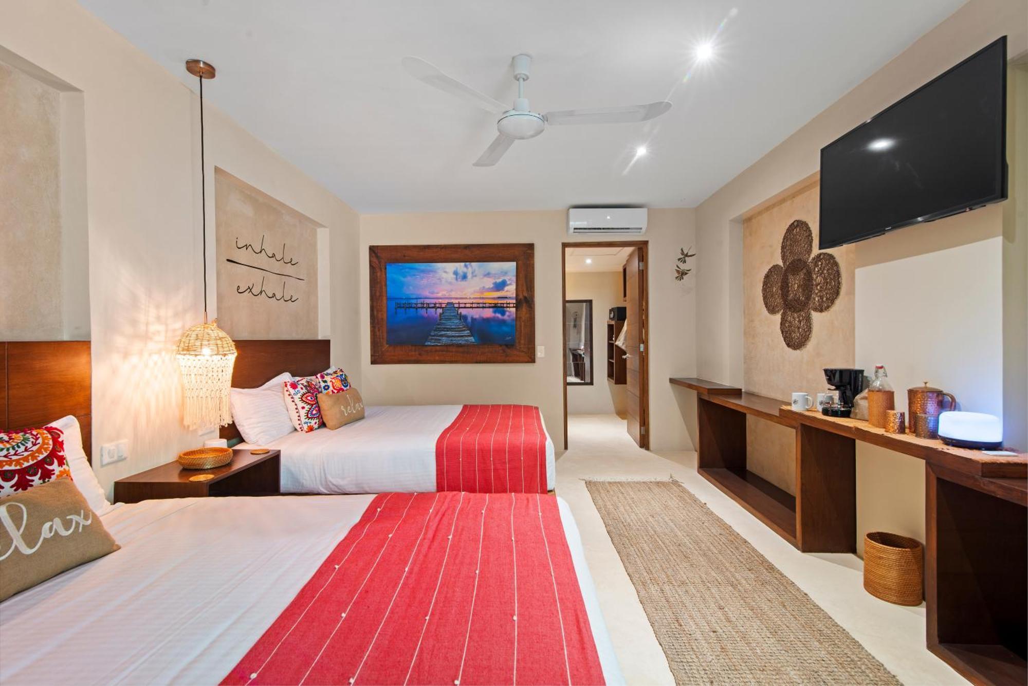 Kahatsa' Boutique Hotel Tulum Pueblo Buitenkant foto